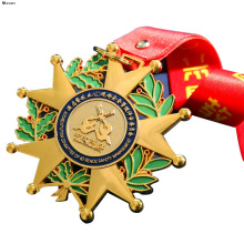 Medallas hechas para ordenar insignias de esmalte personalizadas.